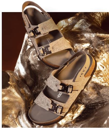 birkenstock dior grey|christian Dior Birkenstocks.